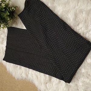 Hilton Hollis Black Silk Trouser Pants Size 4